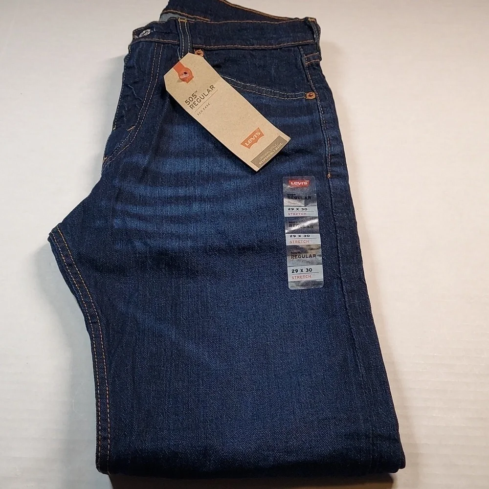Men's 505 Regular Levi's Jeans Size  W29 L30 - Picture 9 of 9